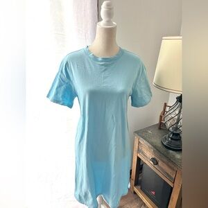 Old Navy blue t-shirt dress